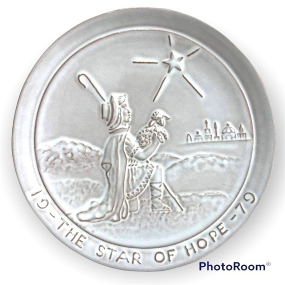 Frankoma Joniece Frank Star of Hope Plate 1979 - Picture 5 of 5